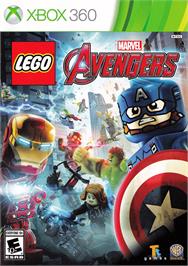 Box cover for Lego Marvel Avengers on the Microsoft Xbox 360.